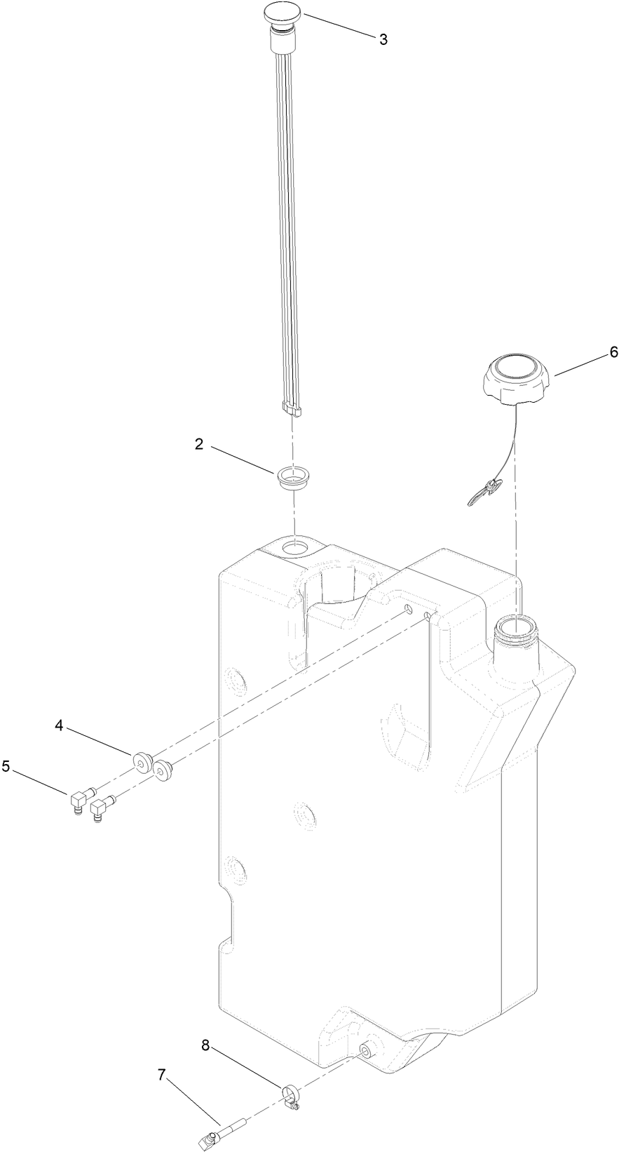 Fuel Tank Assembly No. 145-4466