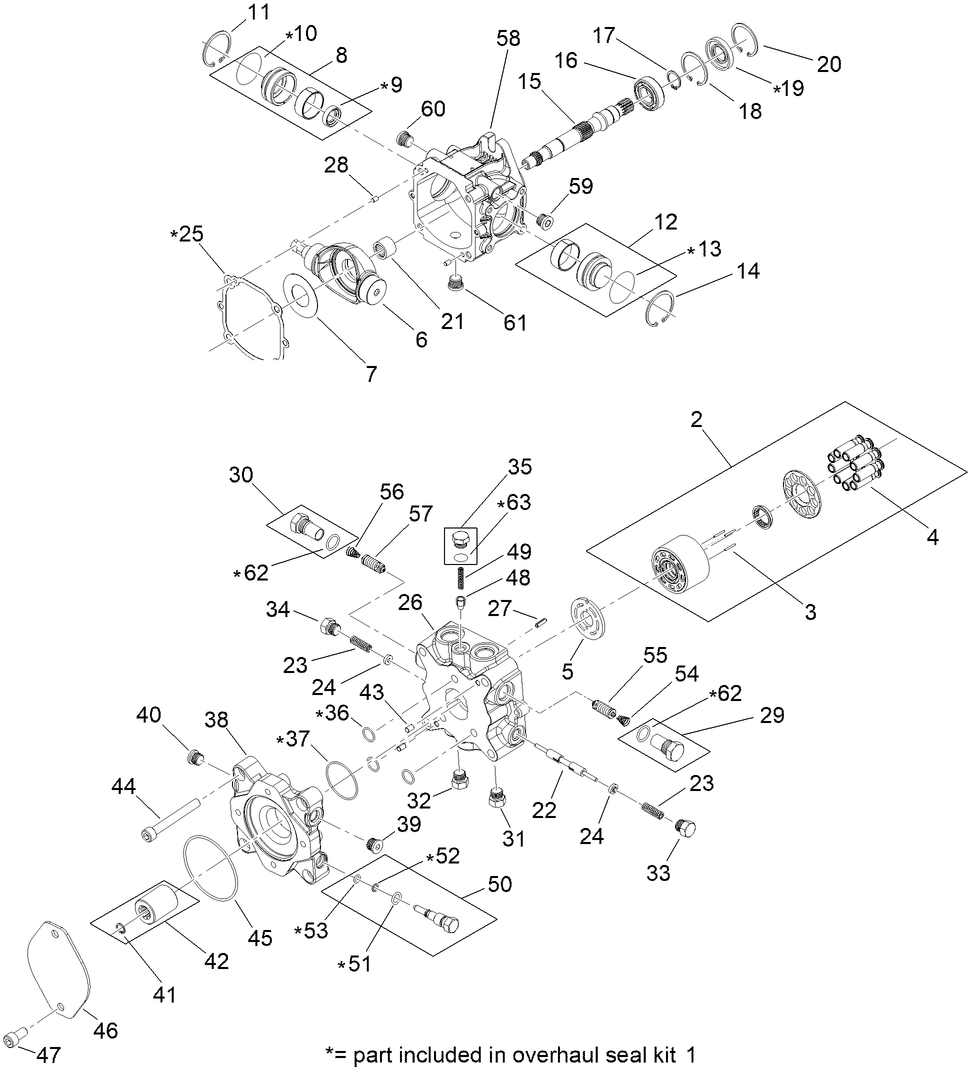 Hydraulic Pump Assembly No. 139-6474