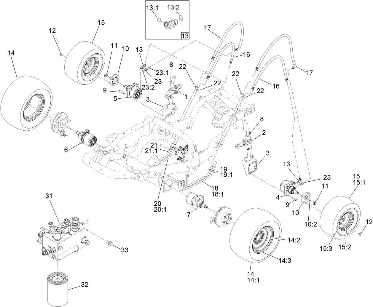 Hydraulic Drive Assembly