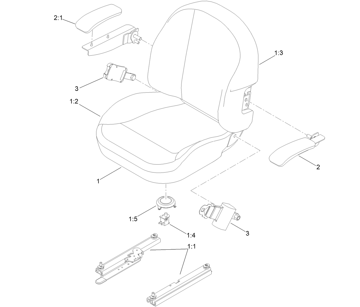 Seat Assembly No. 144-1371