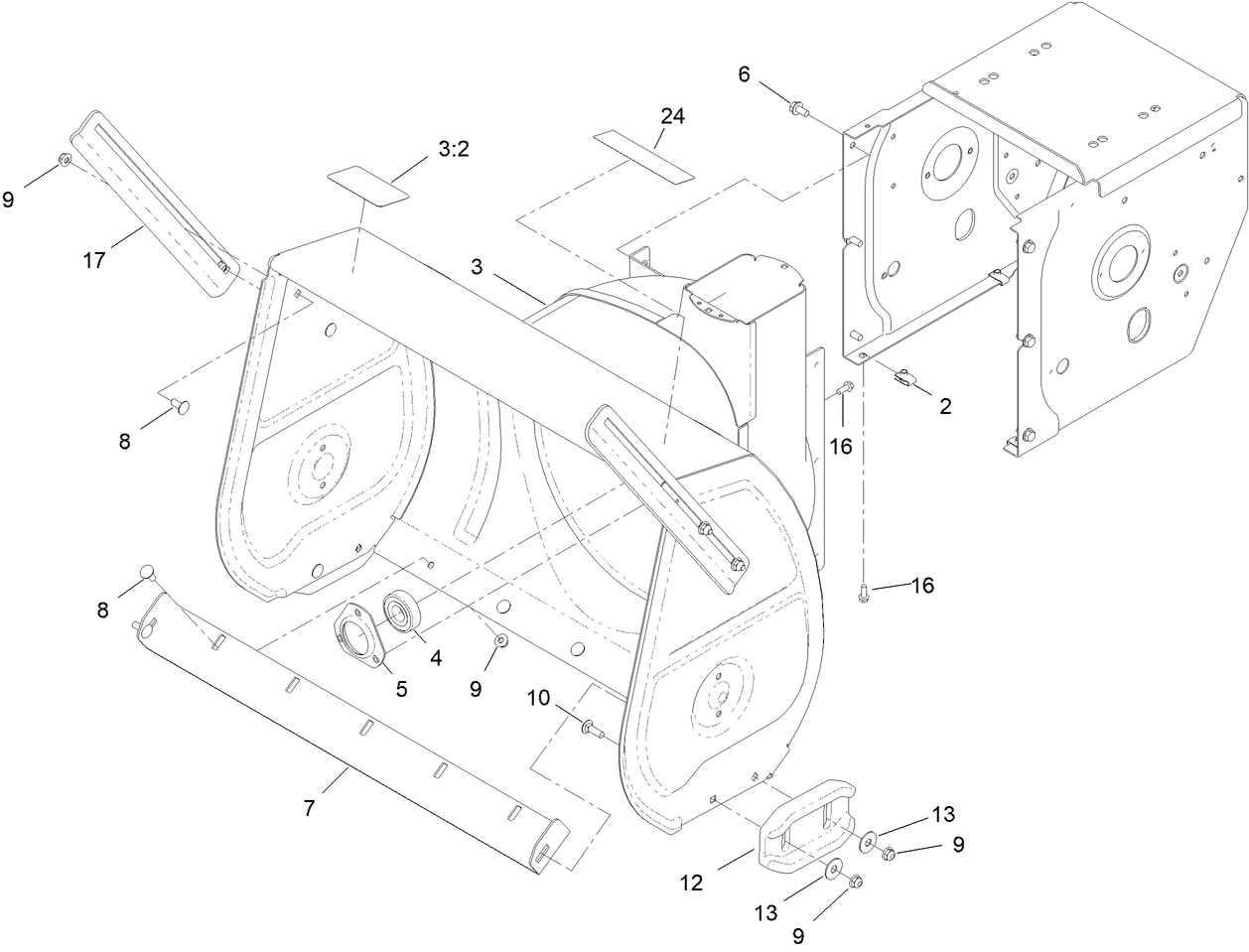 Main Frame Assembly