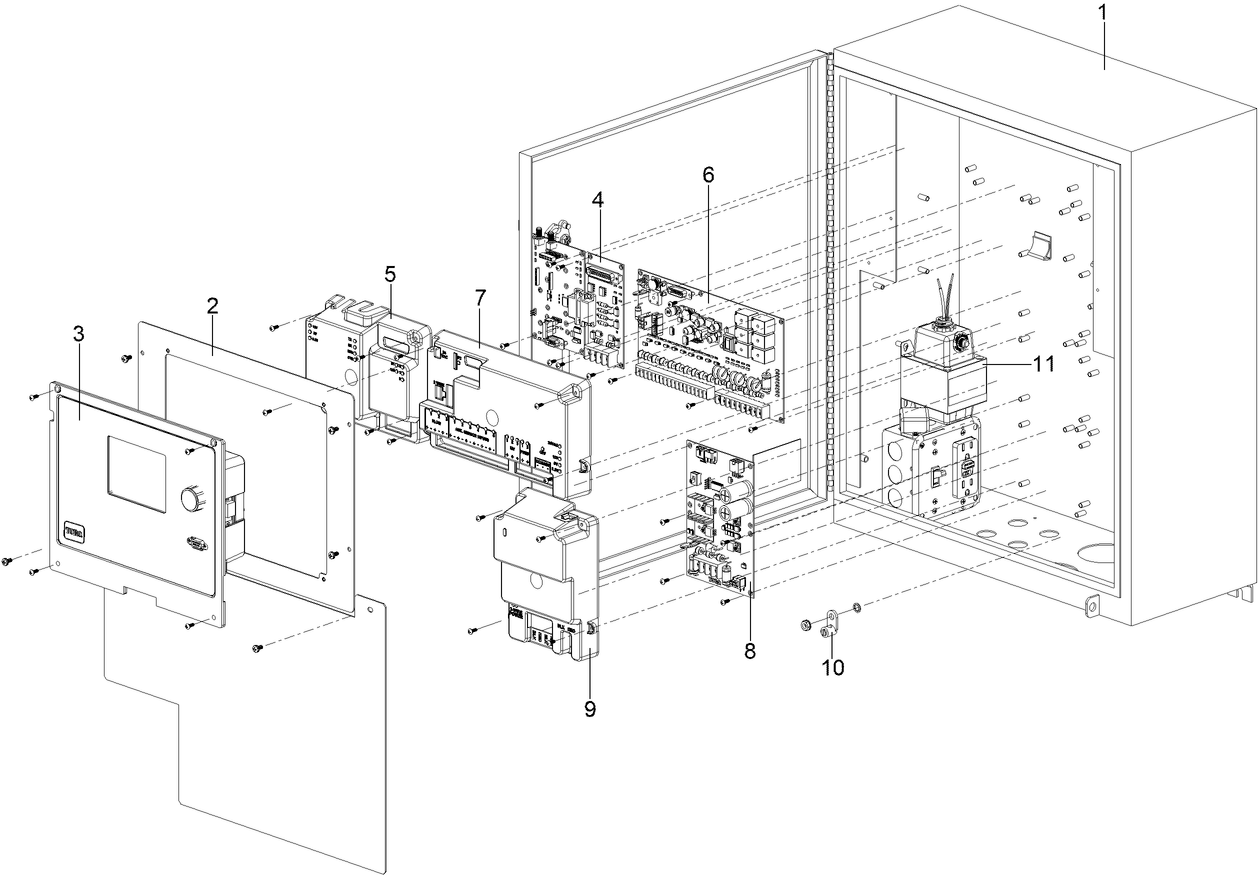 DXi Wall-Mount, 2-Wire Controller