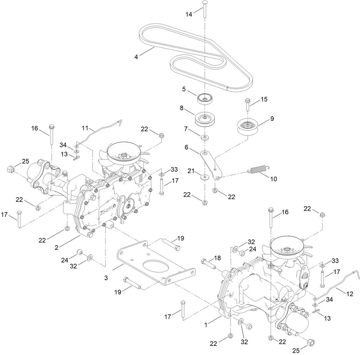 Traction Drive Assembly