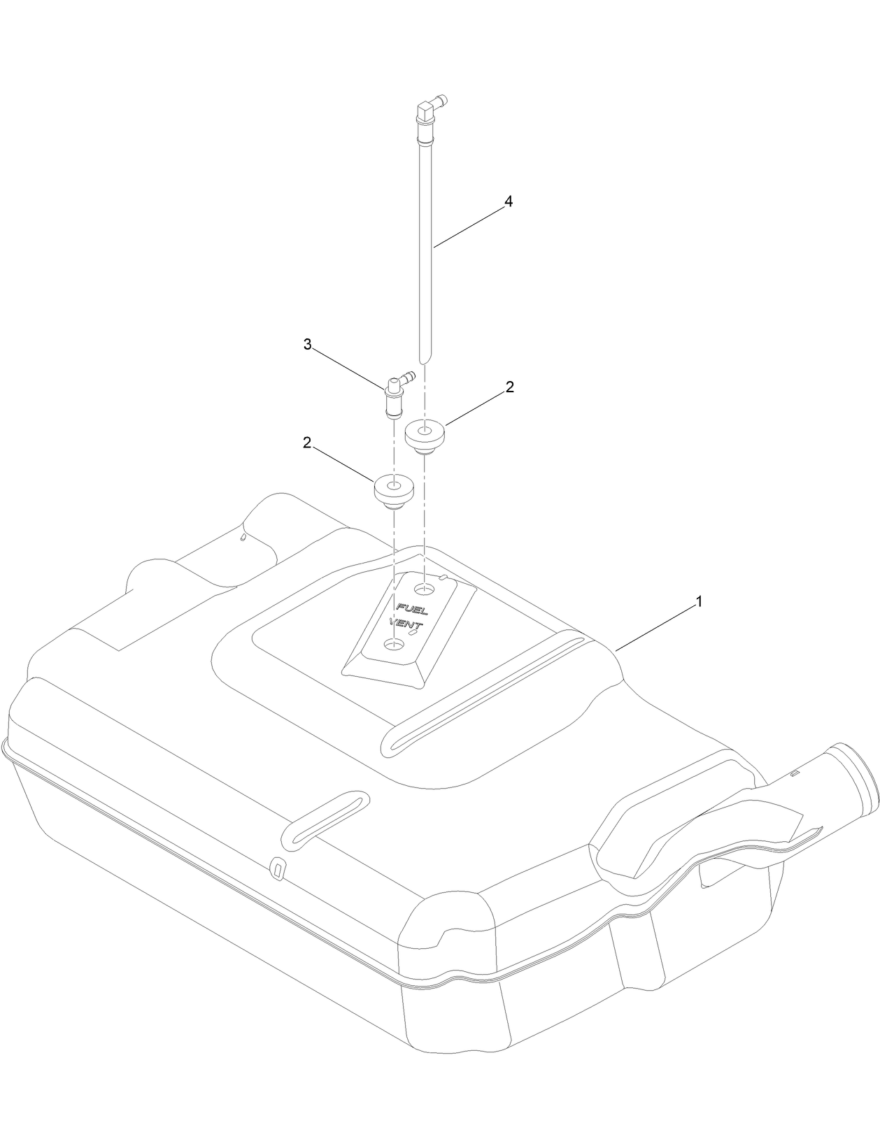 Fuel Tank Assembly No. 161-6588