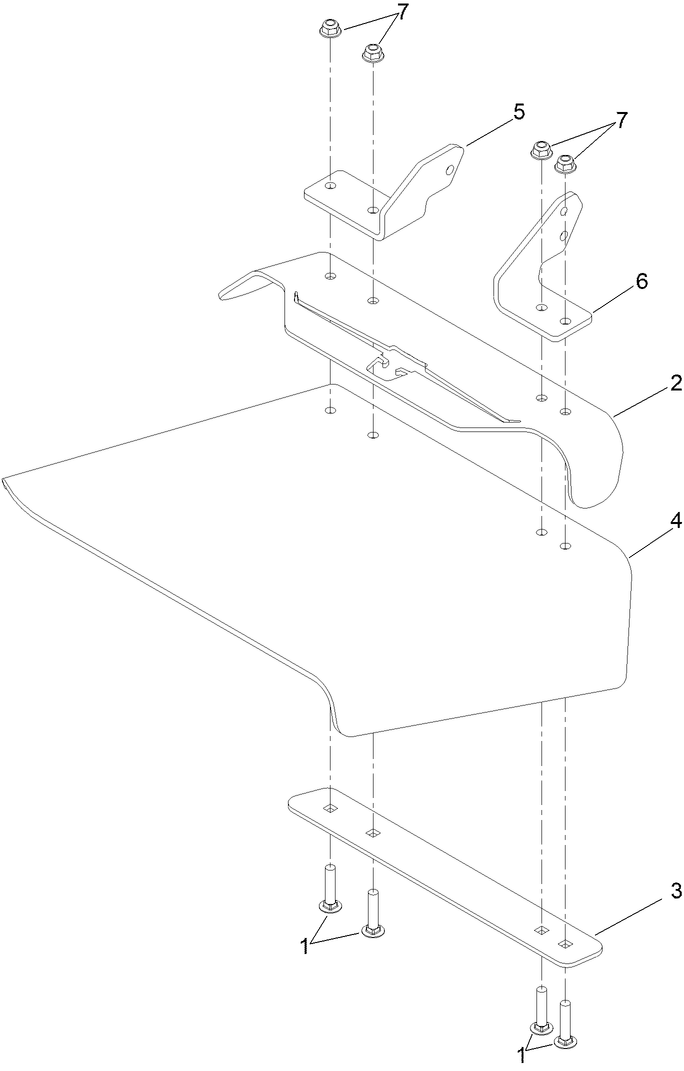 Deflector Assembly No. 144-2635