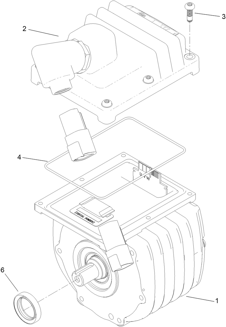 Electric Motor Assembly No. 161-4651