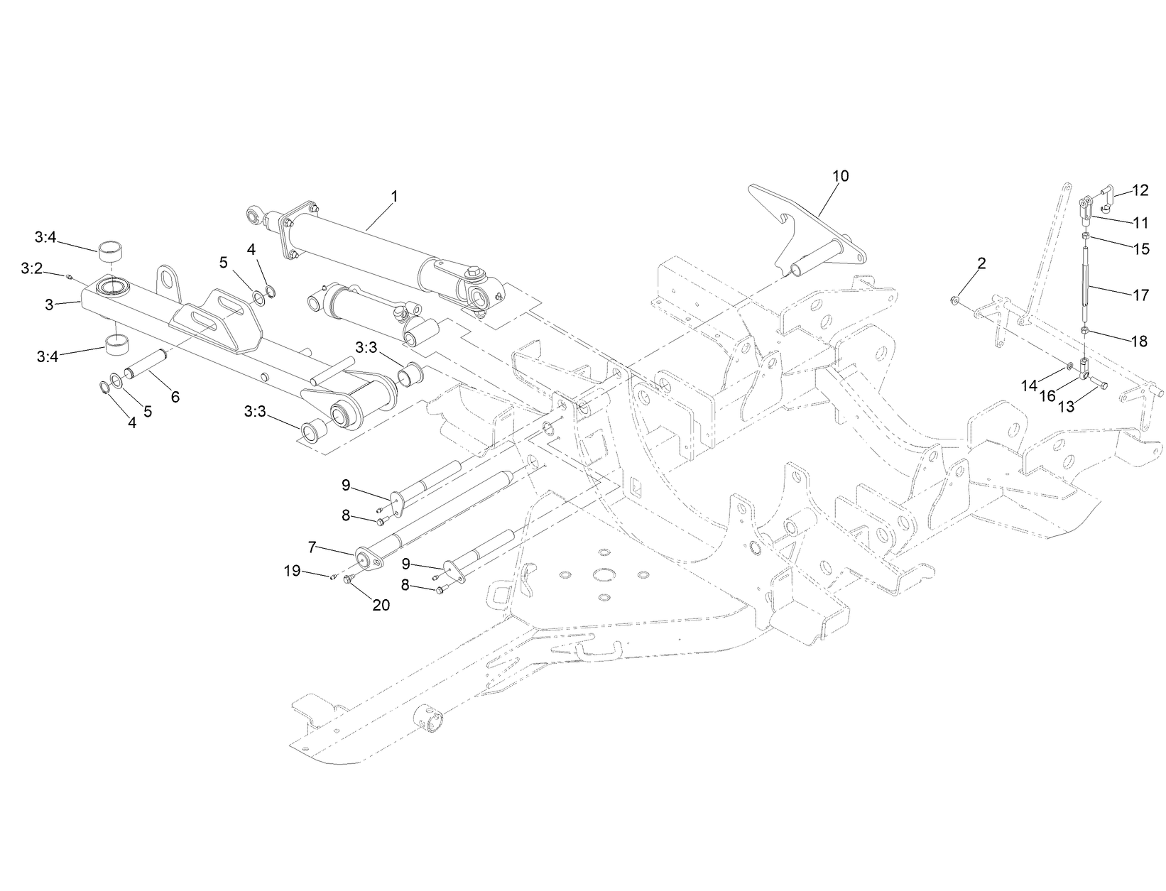 Lift Arm Assembly No. 3