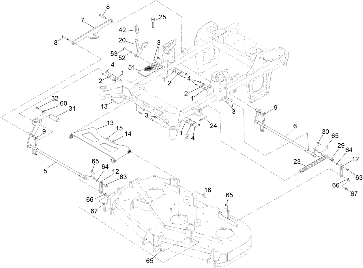 Deck Lift Assembly
