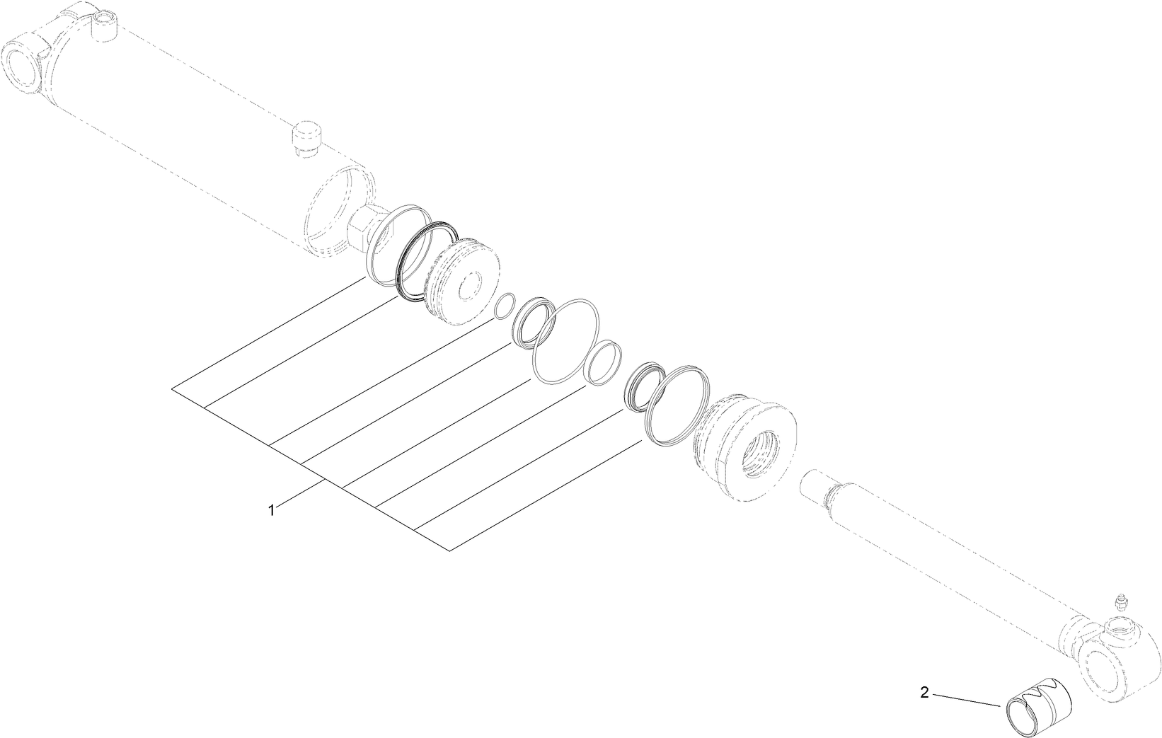 Hydraulic Cylinder Assembly No. 147-6889