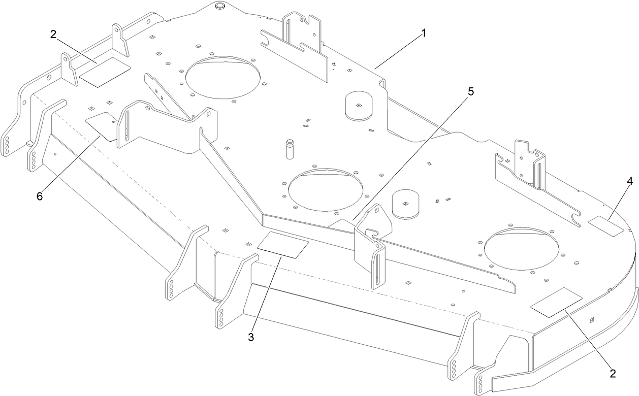 Deck Decal Assembly No. 163-4182SP