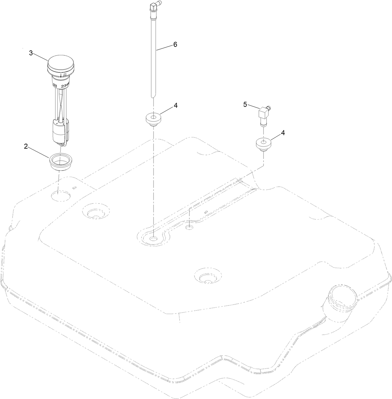Fuel Tank Assembly No. 163-4137