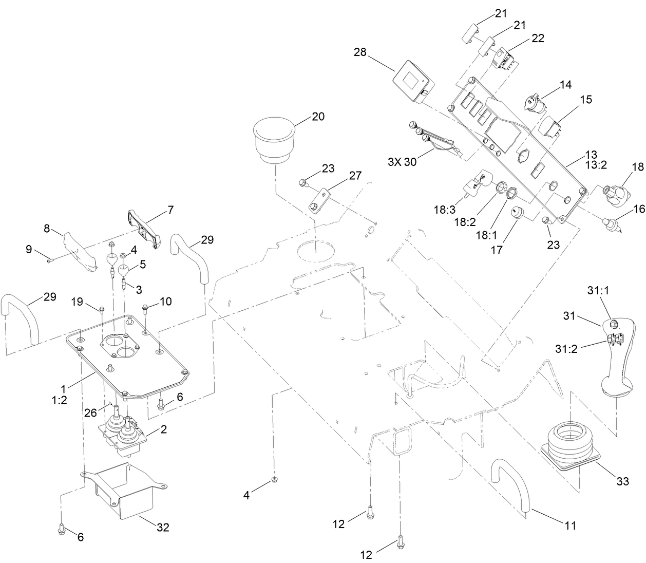 Control Console Assembly