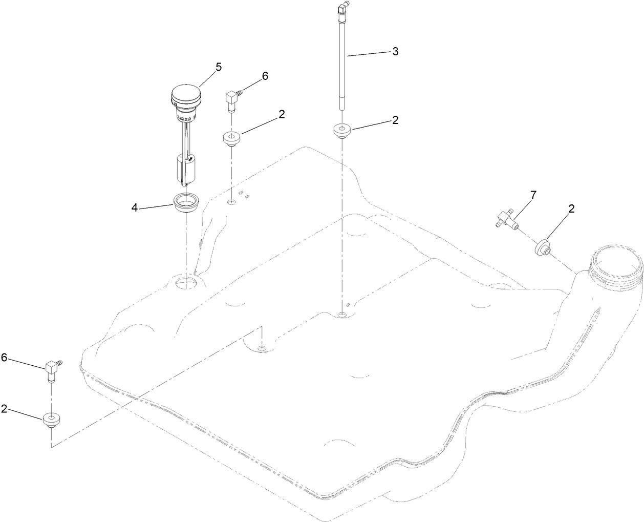 Fuel Tank Assembly No. 163-4138