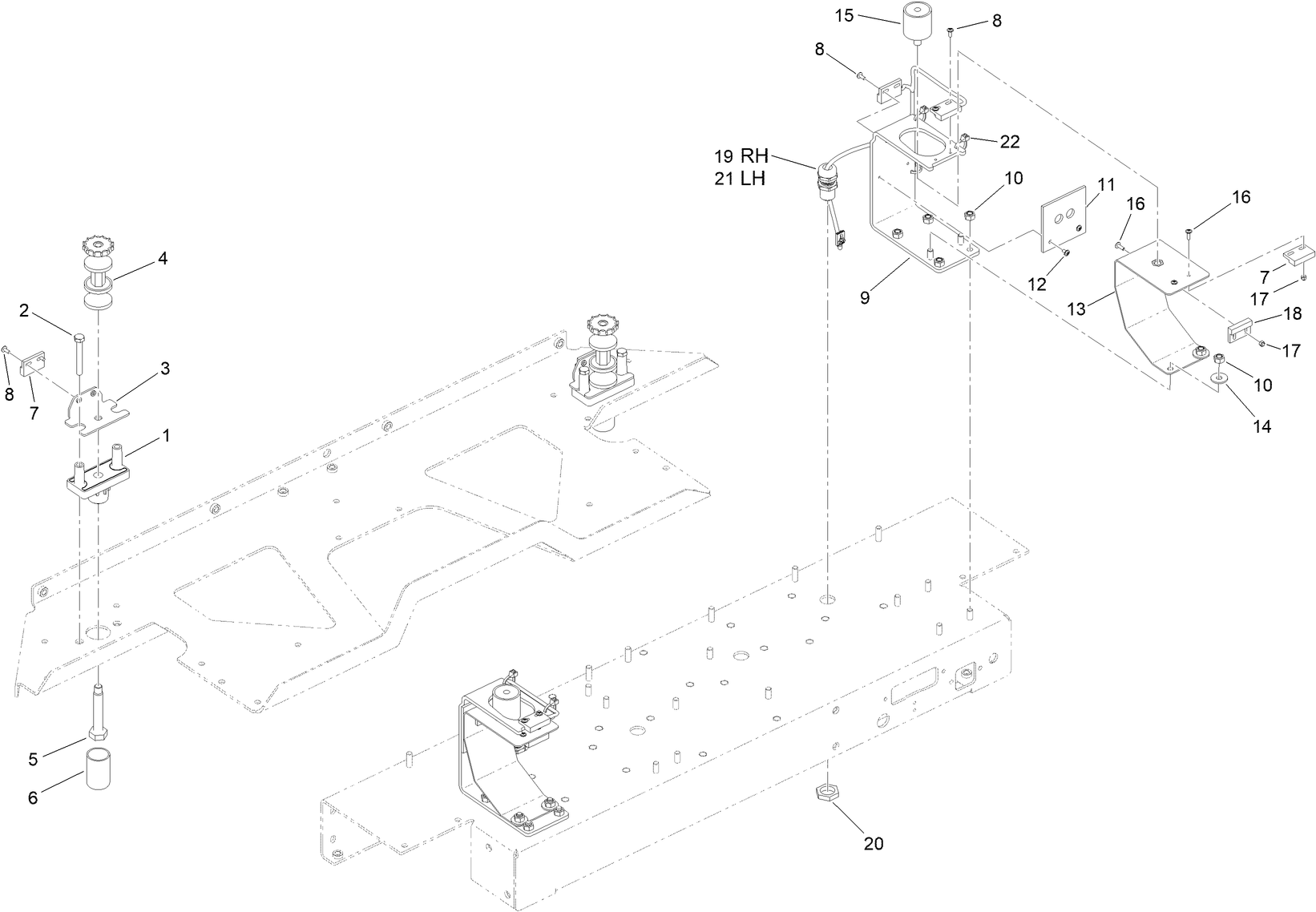 Lift Sensors Assembly