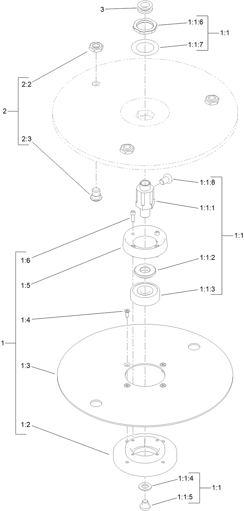 Cutting Disc Assembly No. 163-5579