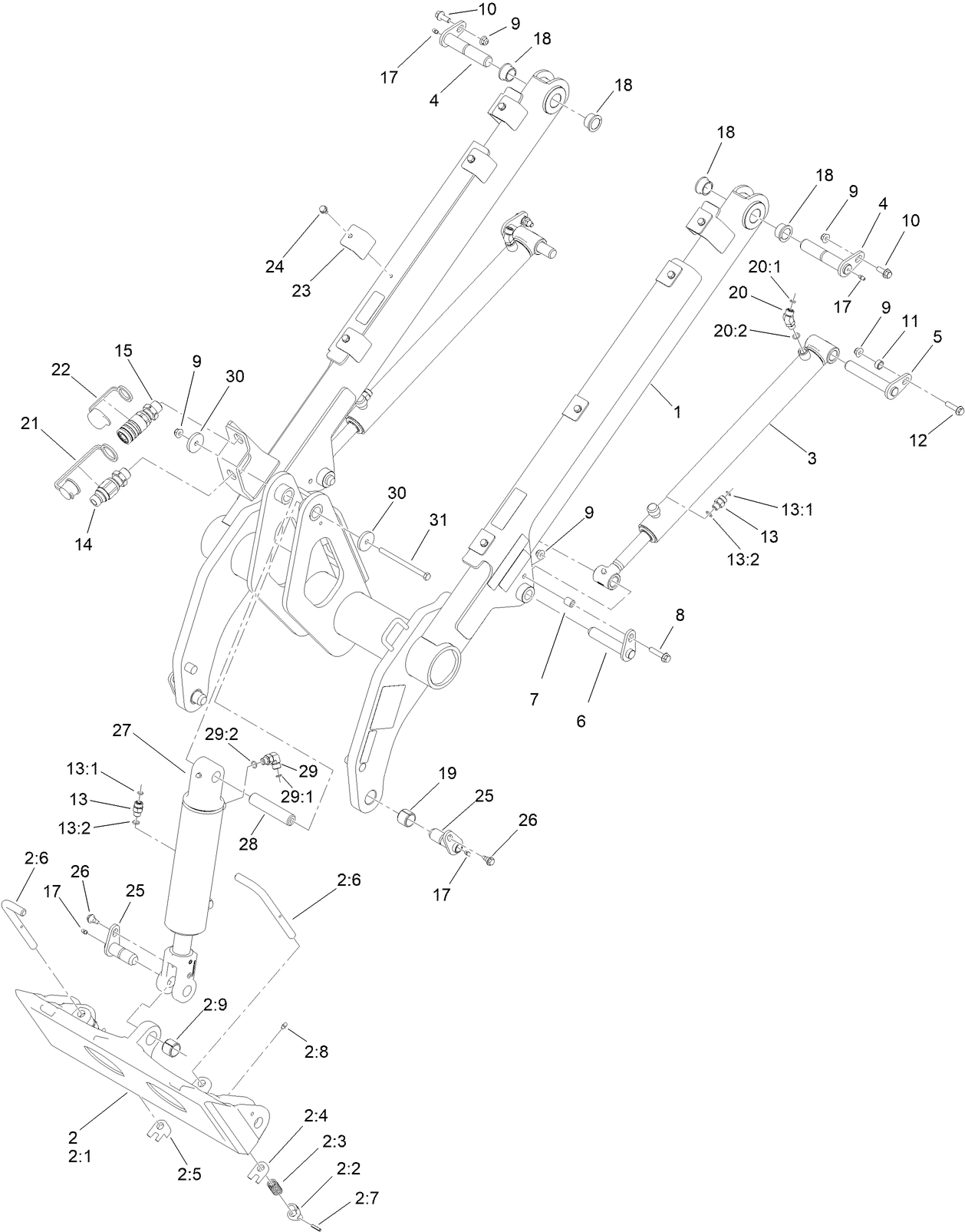 Loader Arm Assembly