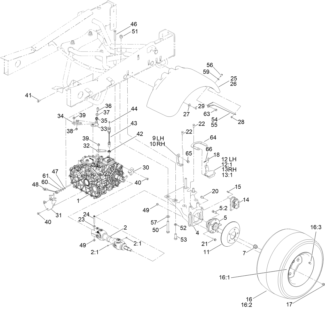 Rear Drive Assembly