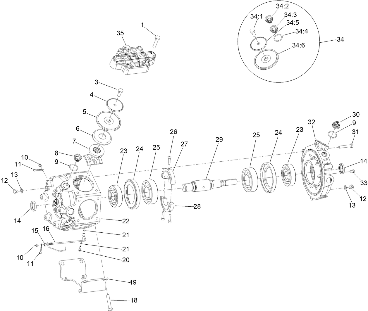 Pump Assembly No. 145-3381