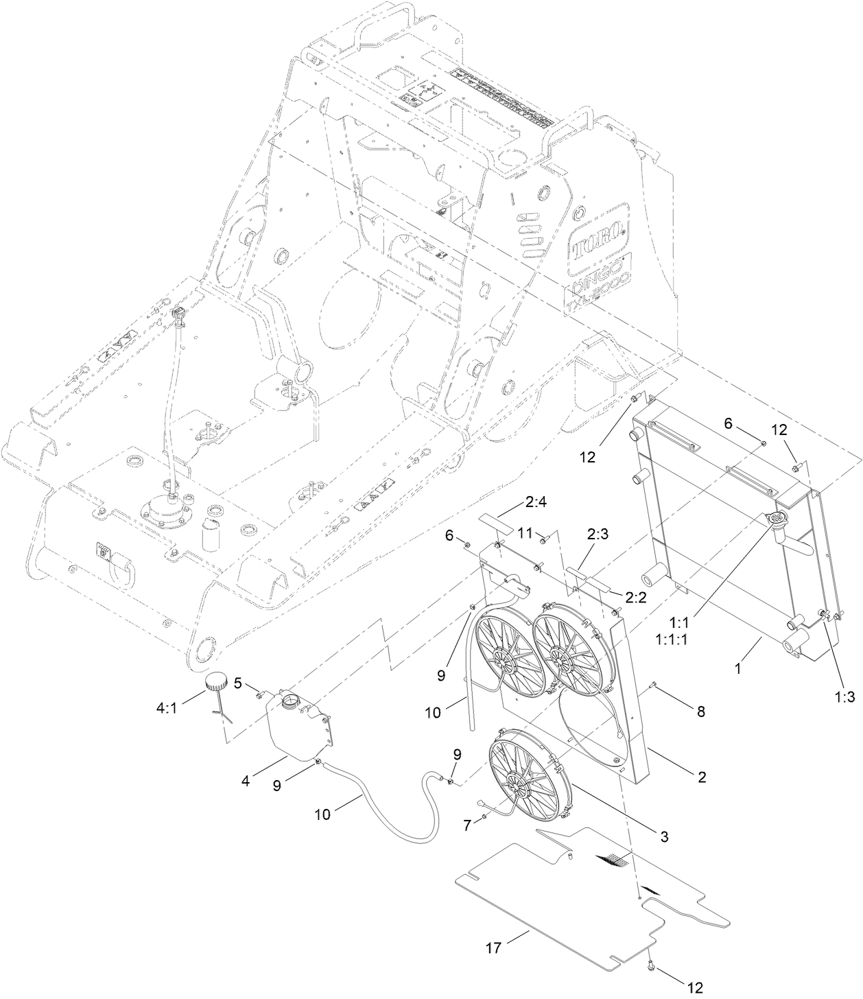 Radiatior and Fan Assembly