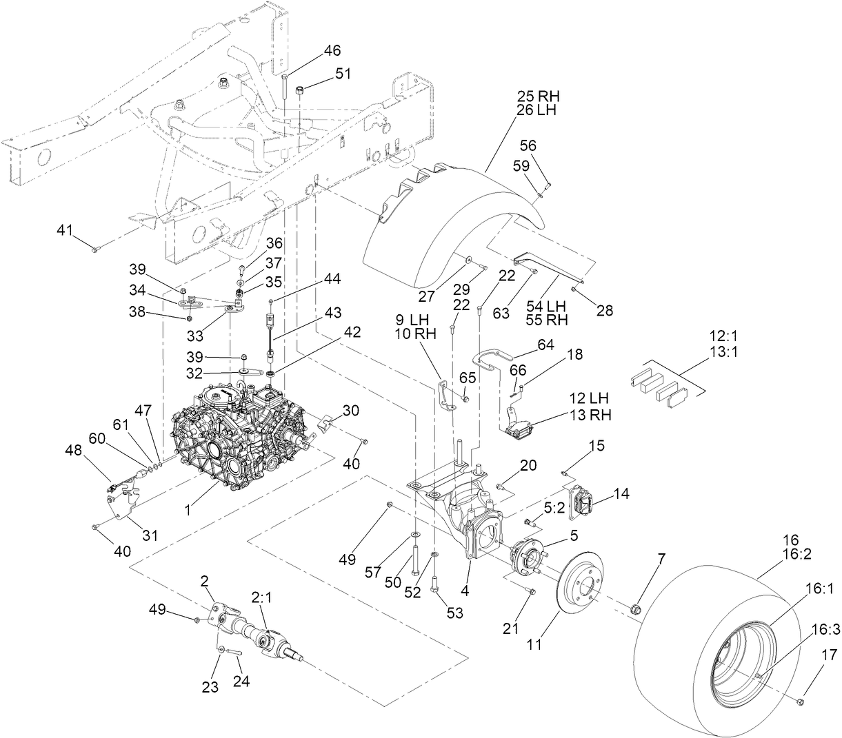 Rear Drive Assembly