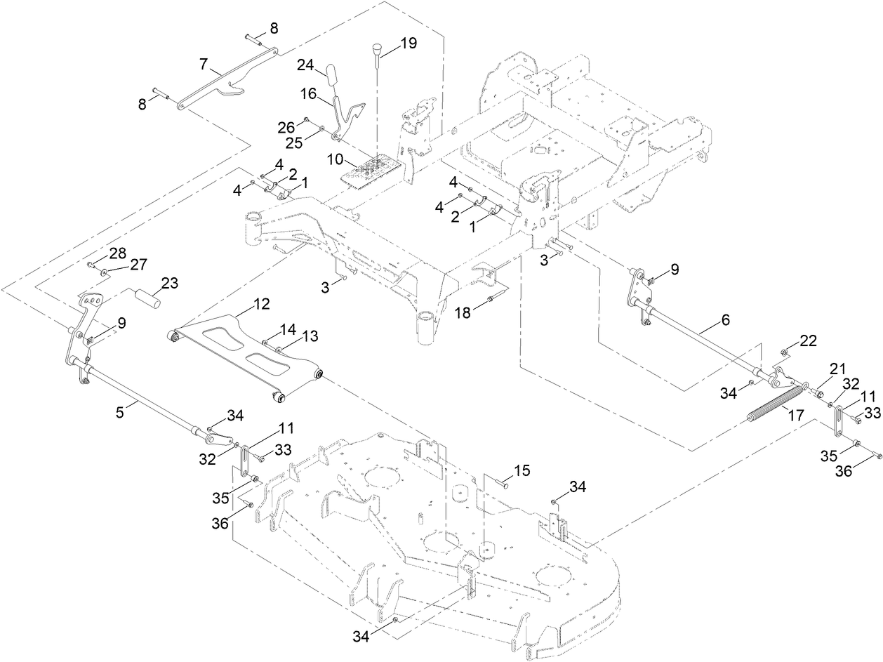 Deck Lift Assembly