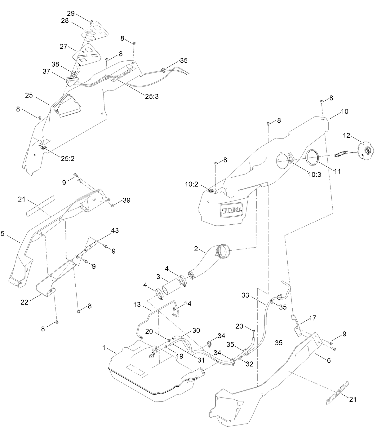 Fuel System Assembly