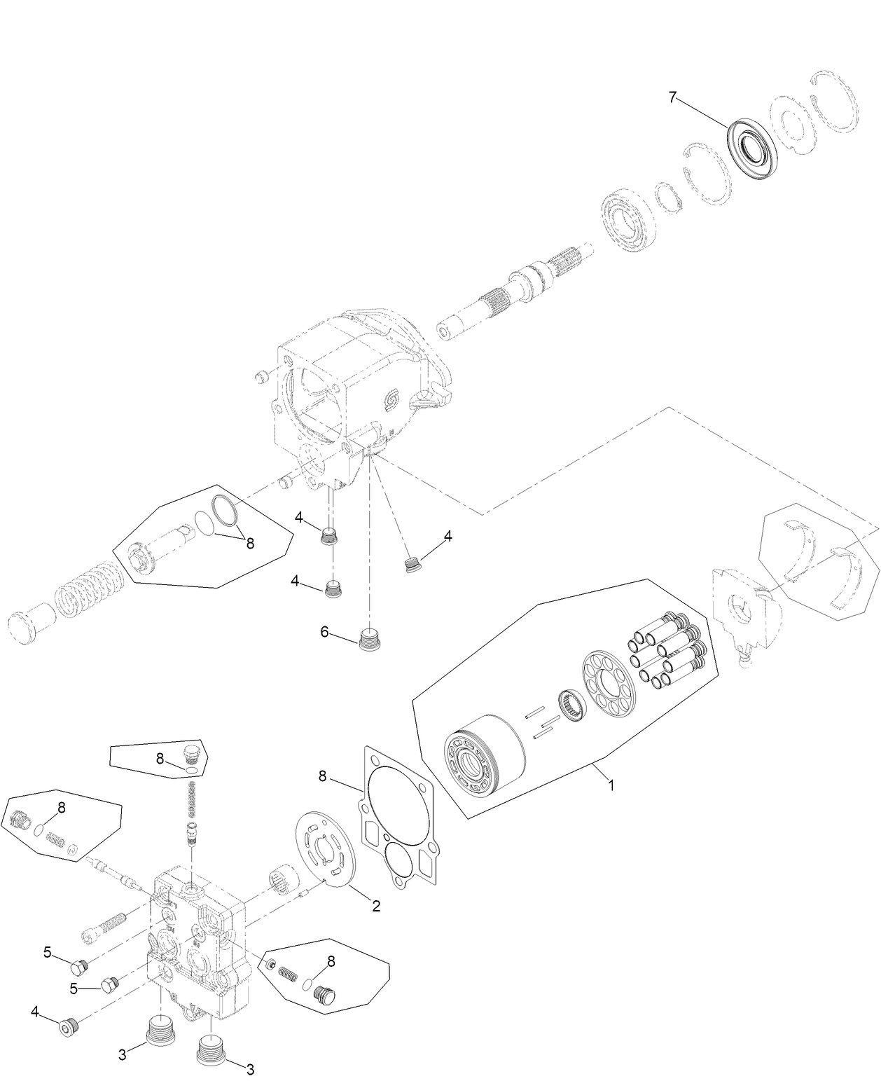 Rear Piston Motor No. 136-2938