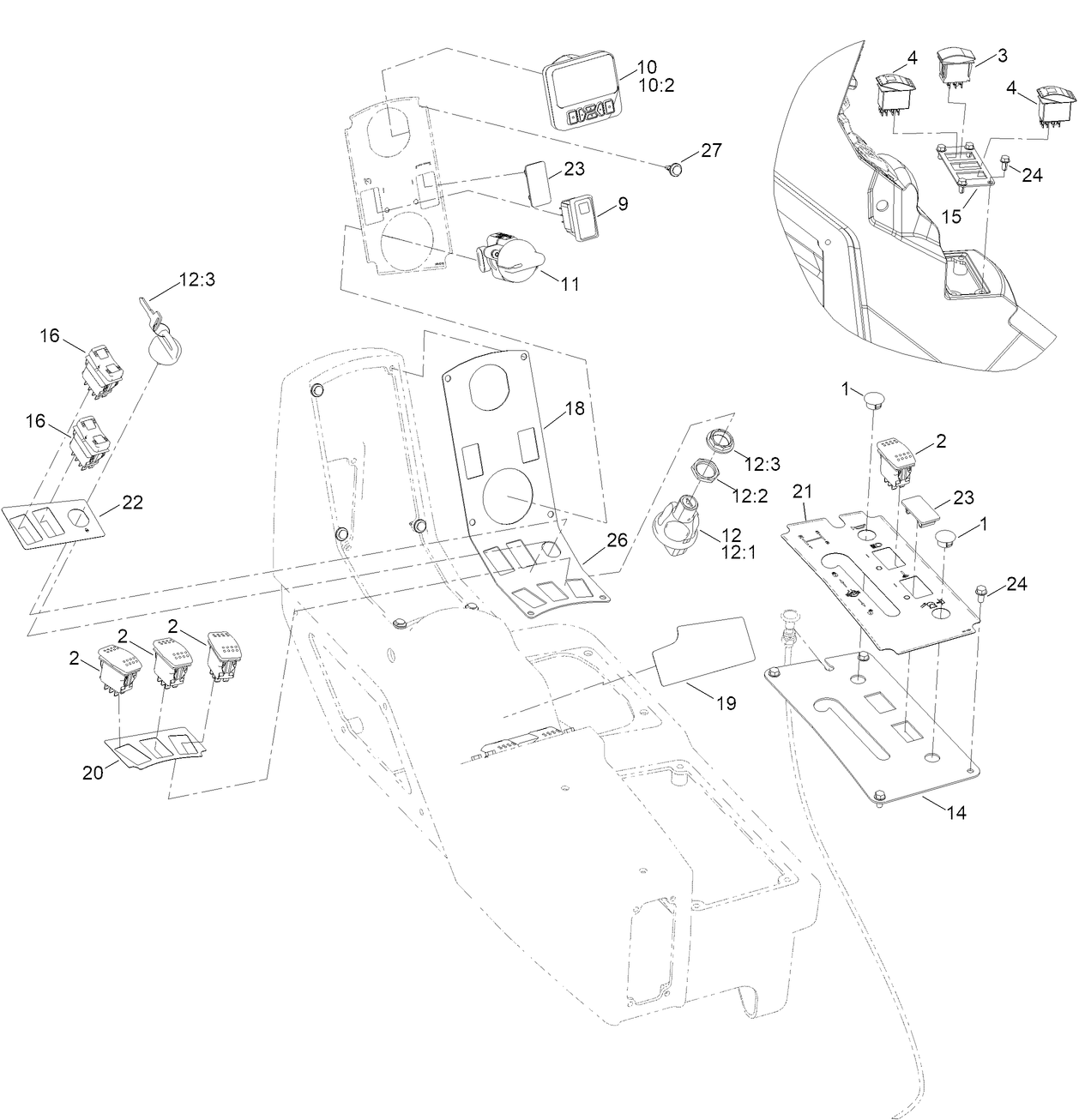 Control Console Assembly