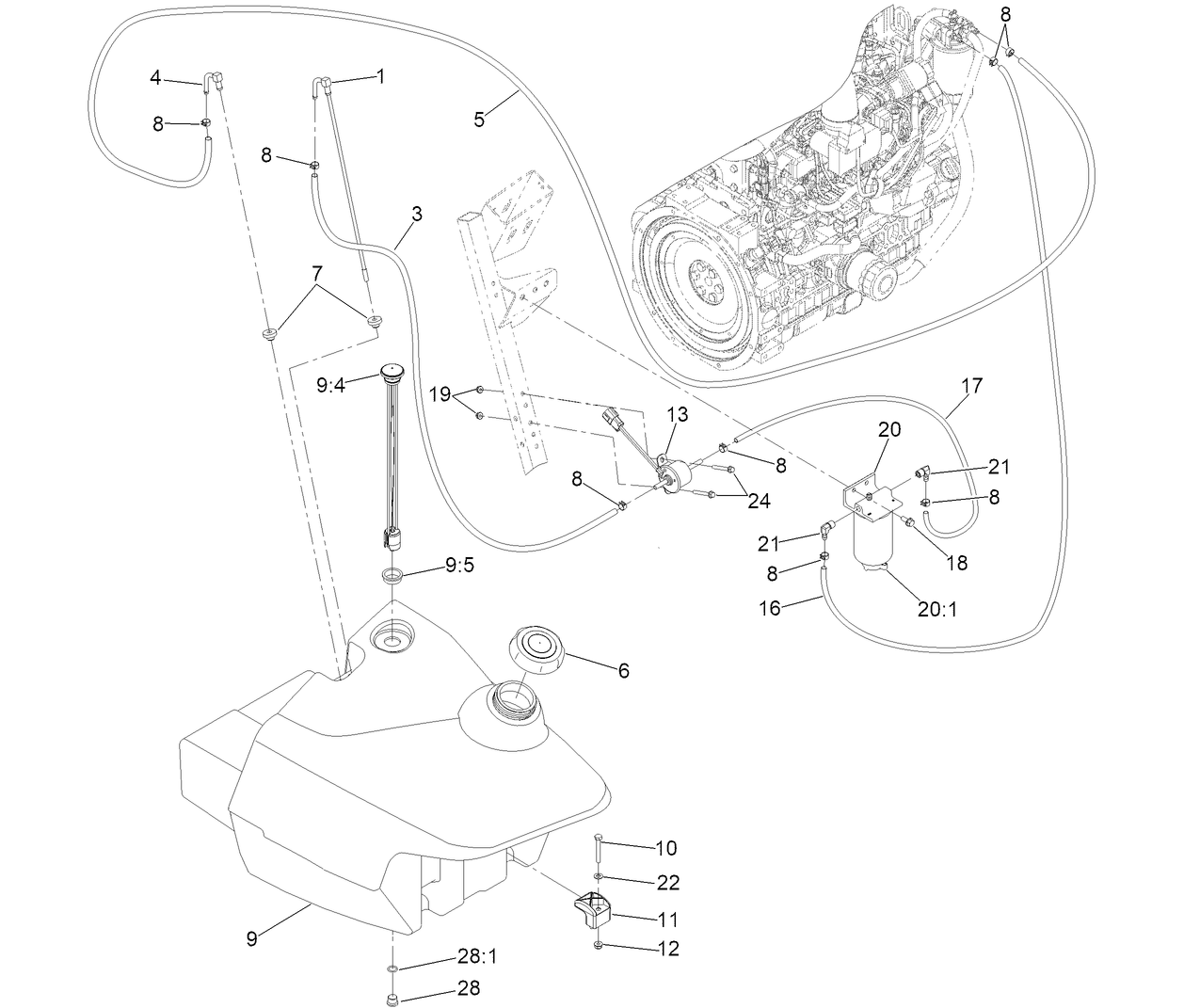 Fuel System Assembly