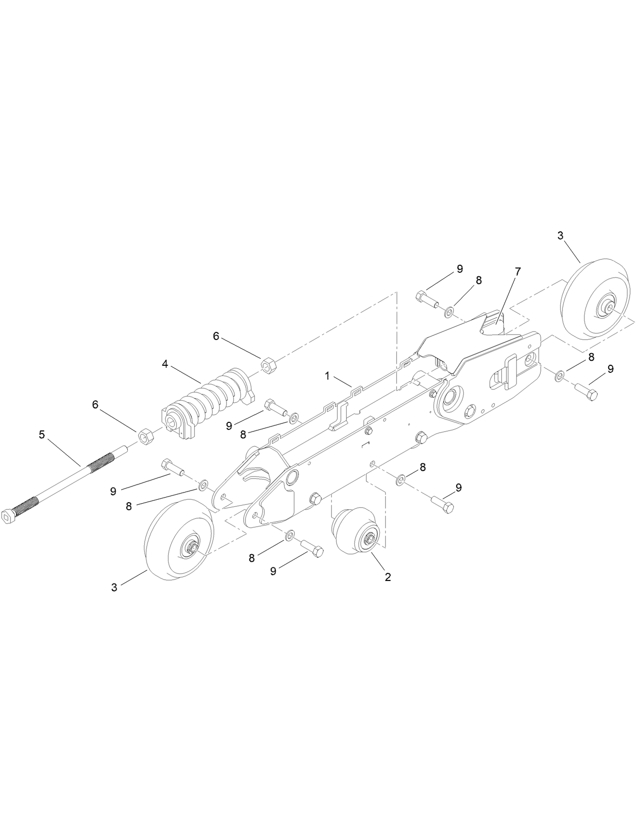 Track Assembly No. 163-0953