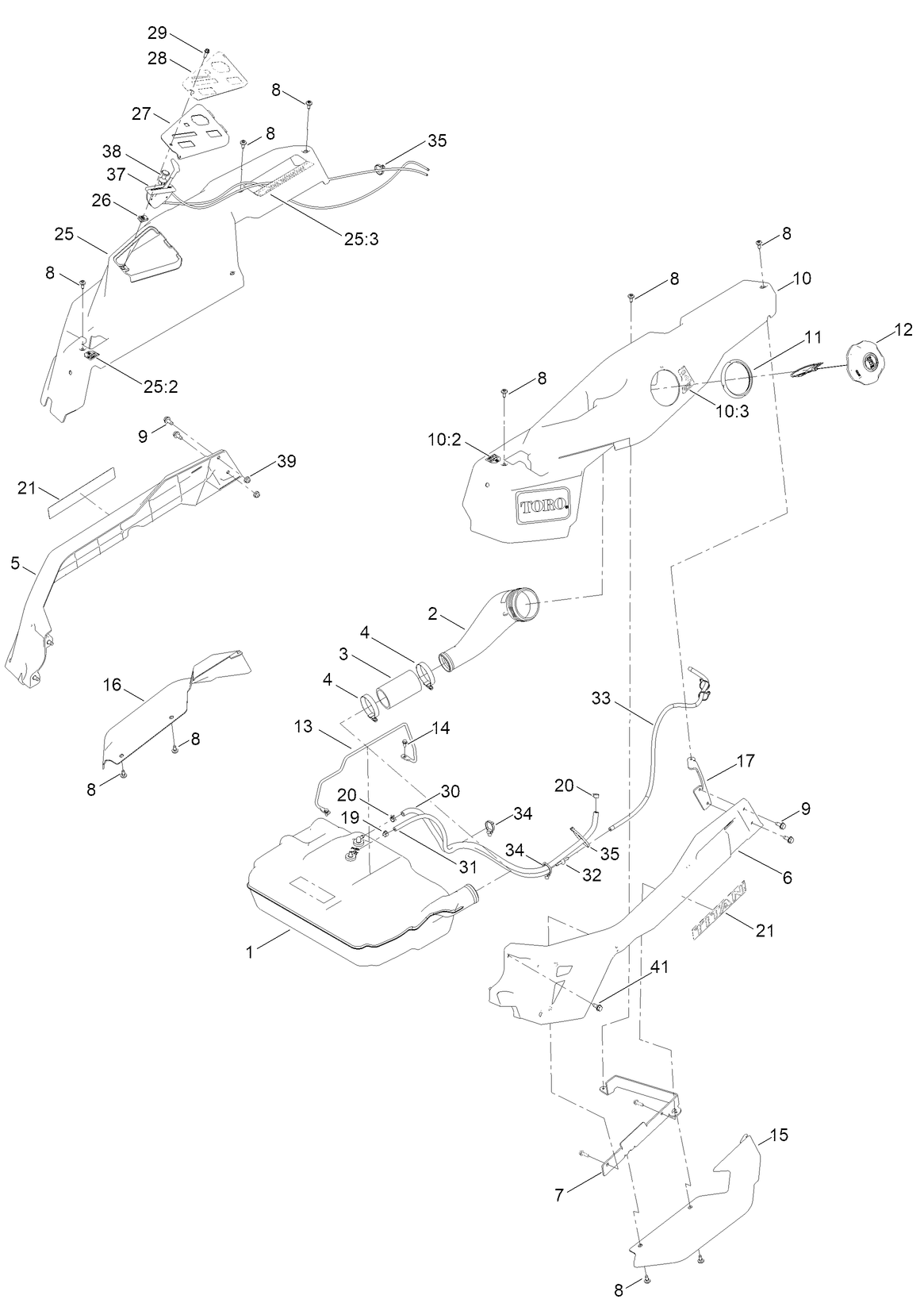 Fuel System Assembly