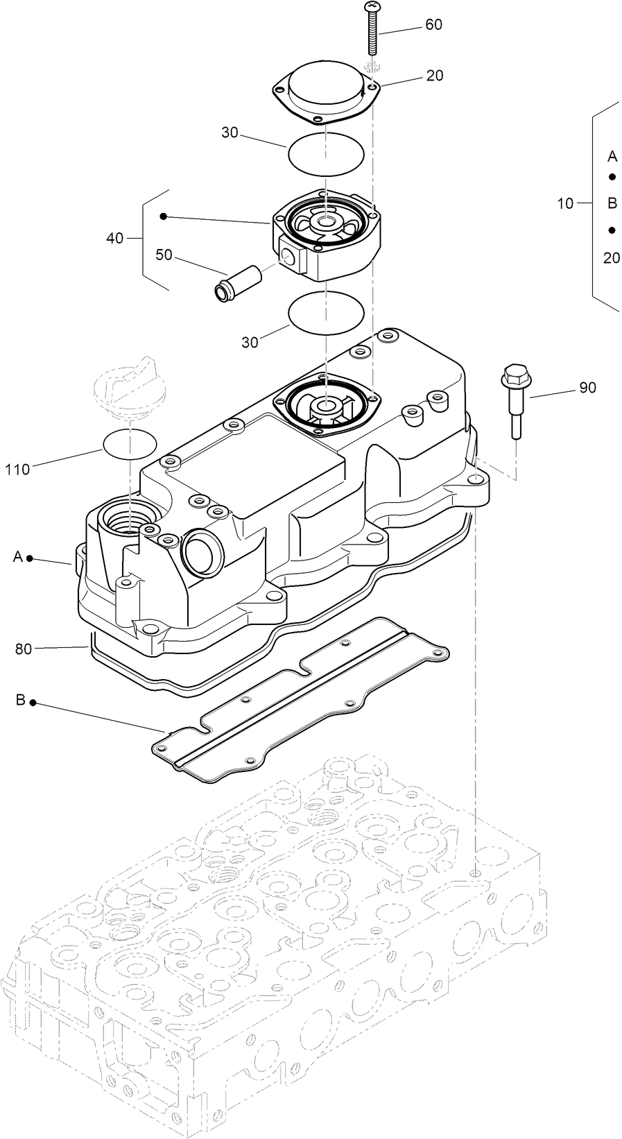 Cylinder Head Cover Assembly