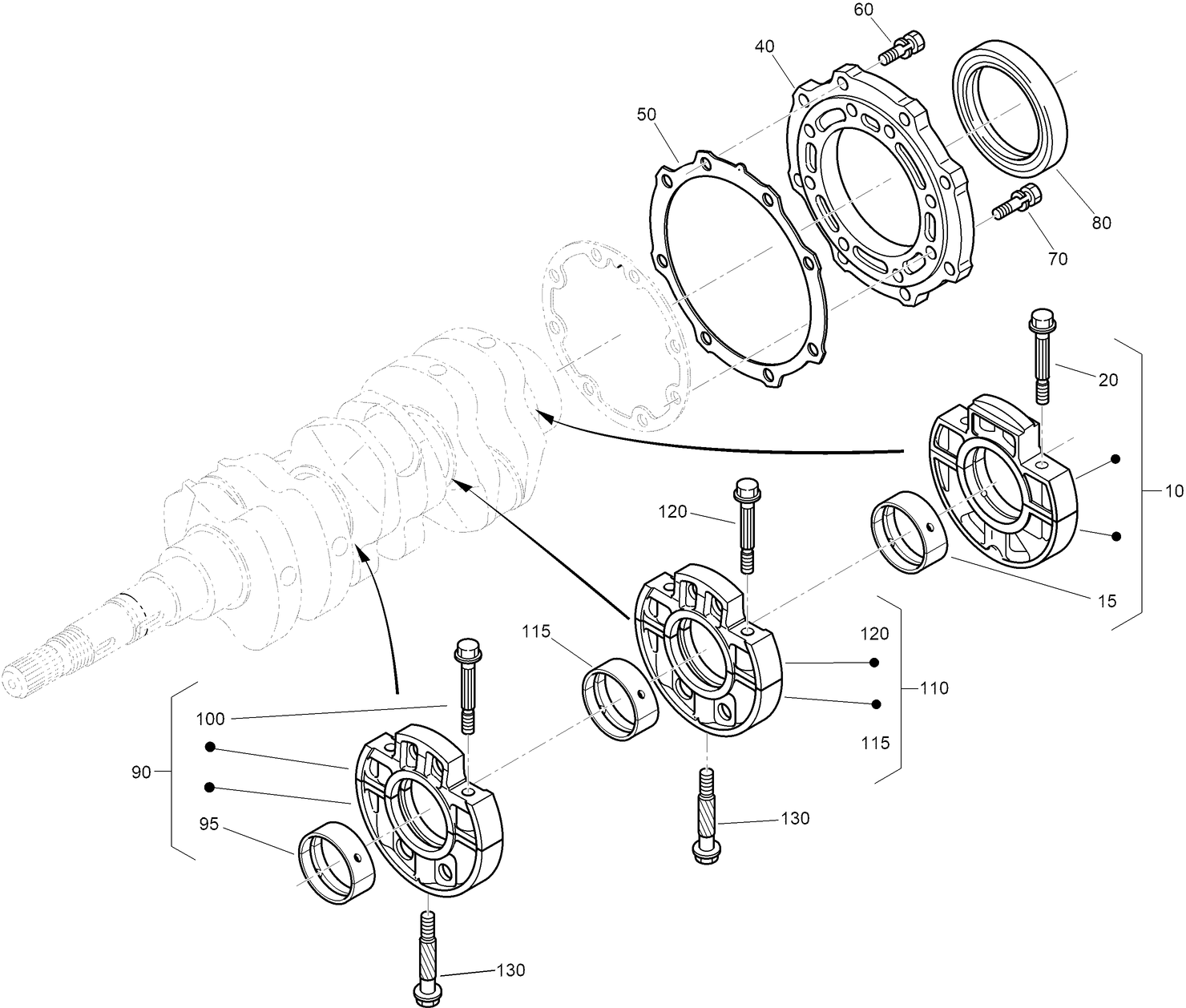 Main Bearing Case Assembly
