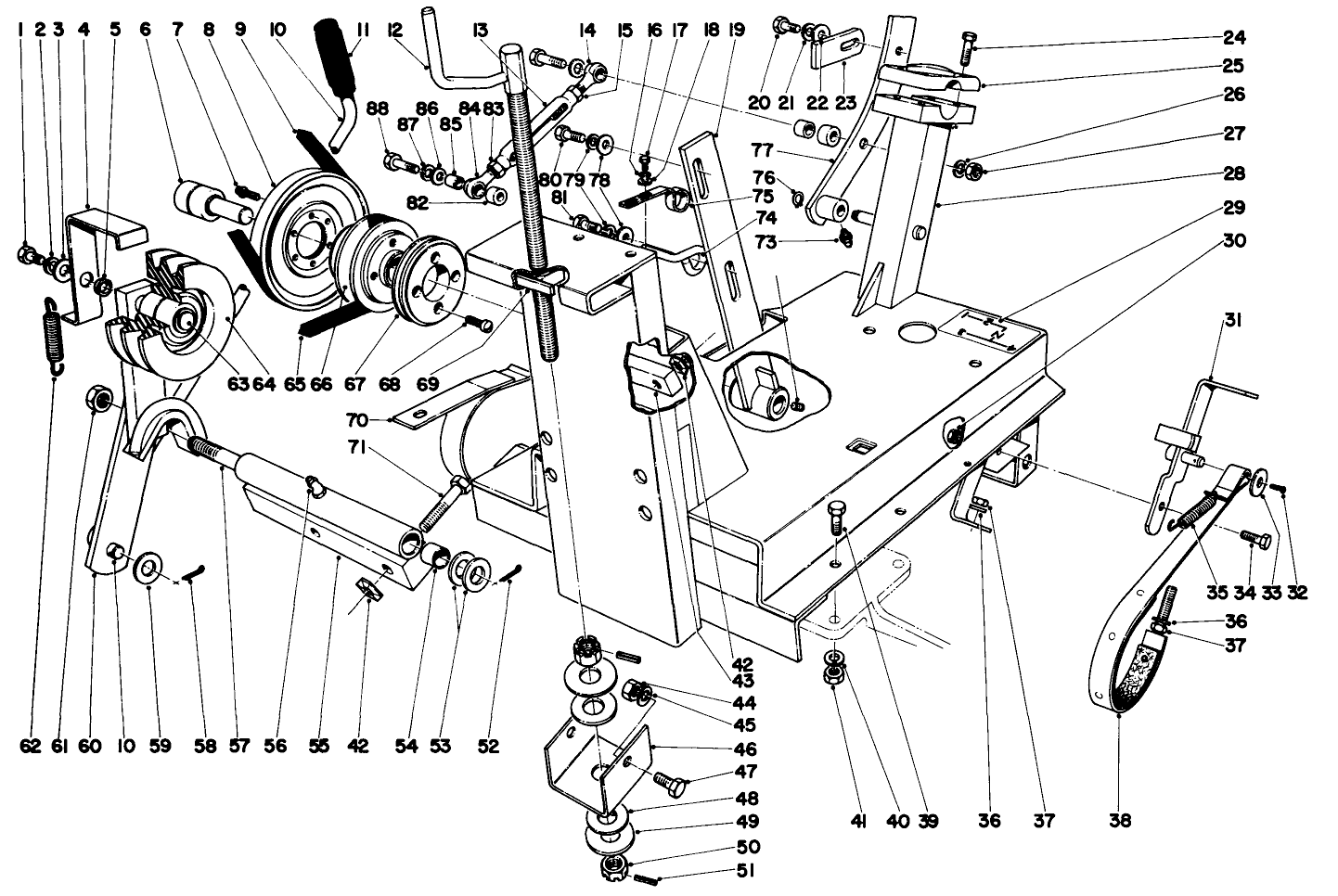Main Frame Assembly