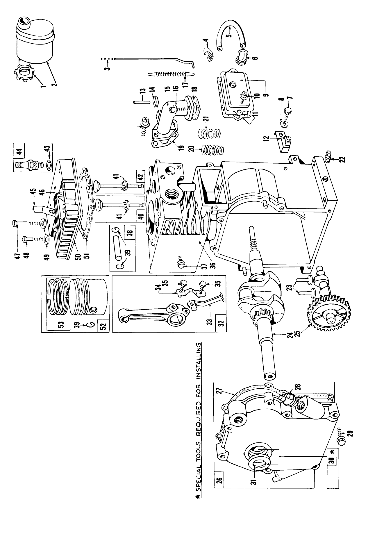 Engine. Recoil Start Model 81302 (part 1)