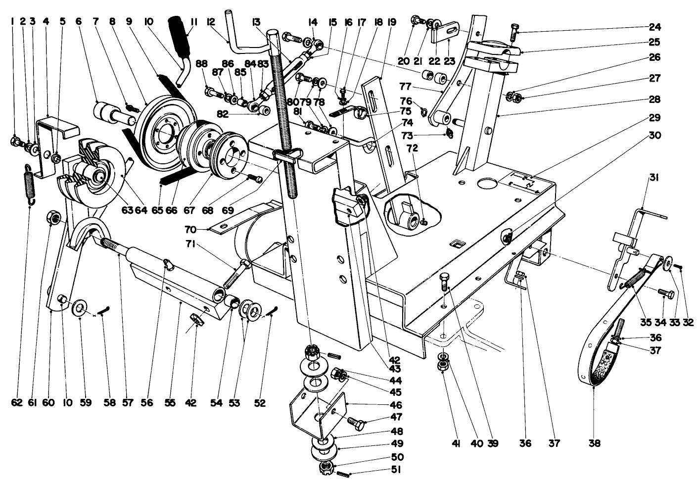 Main Frame Assembly