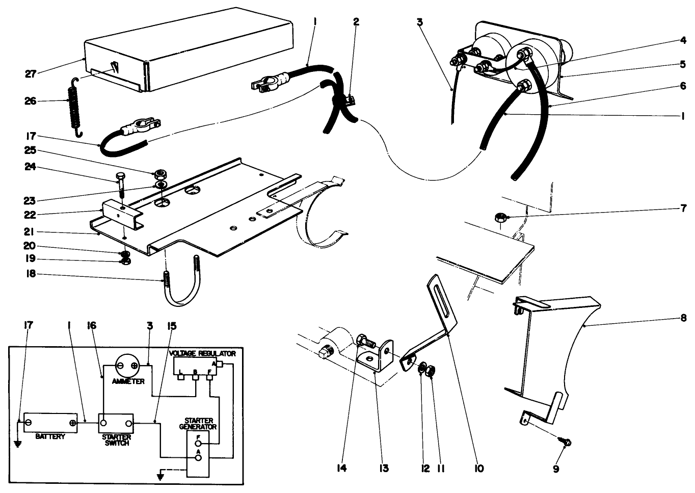 Electric Start Kit No. 76119 (optional)