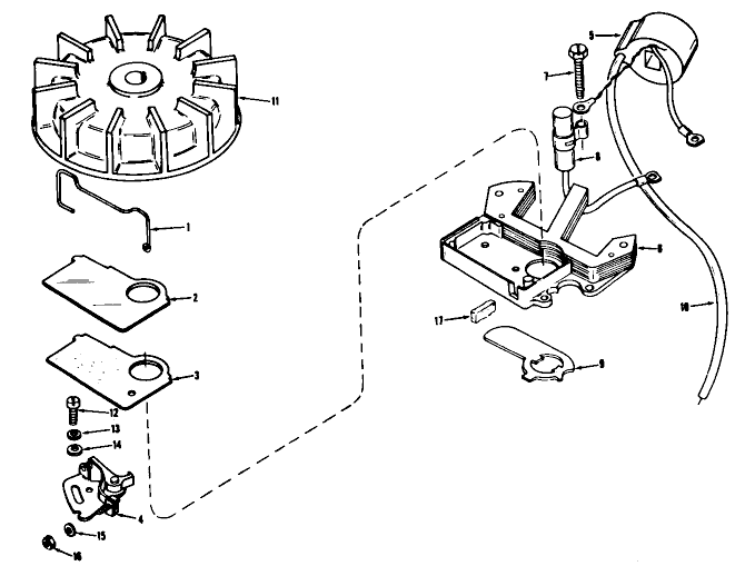 Magneto Model No. 610659