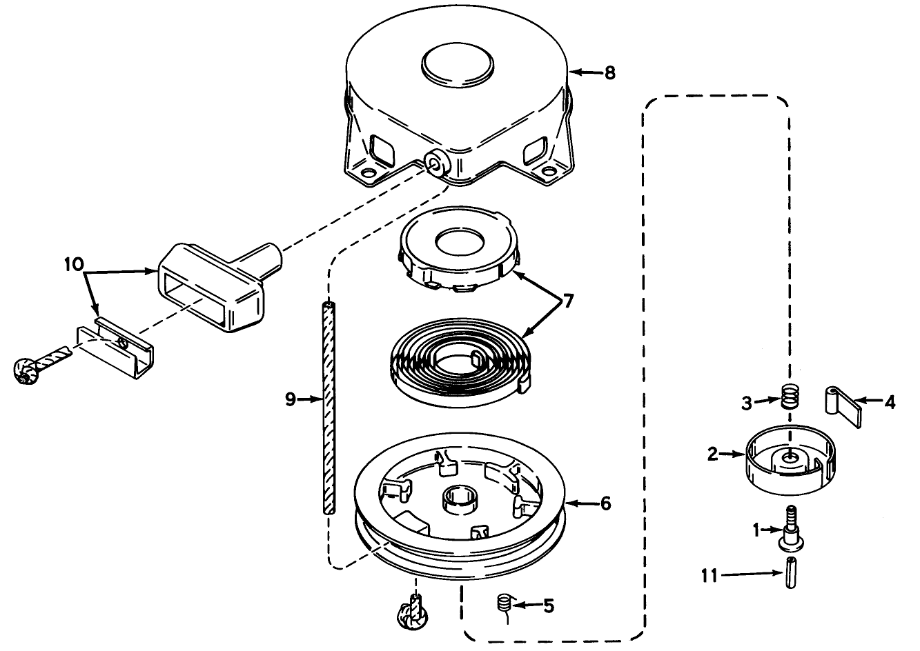 Rewind Starter No. 590420