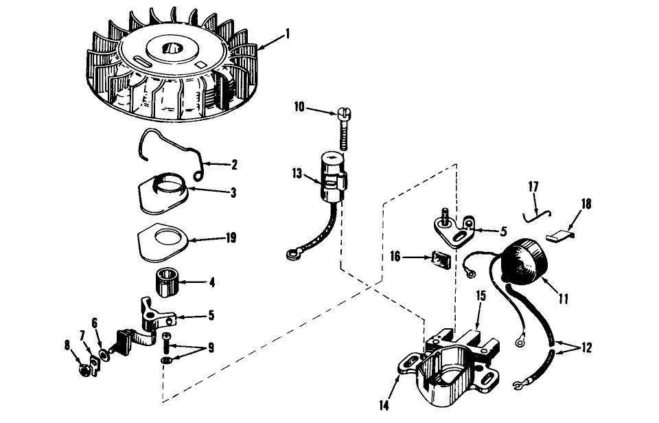 Magneto Model No. 610690a