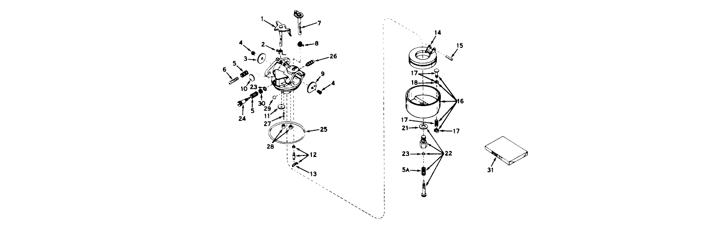 Carburetor Model No. 630994a
