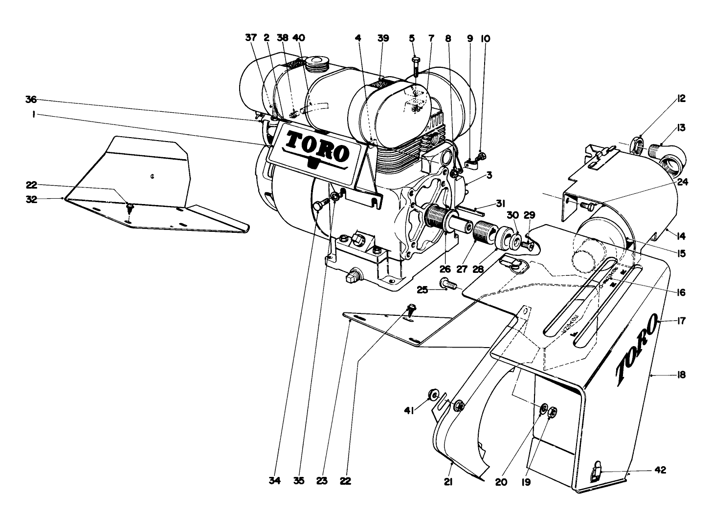 Engine Assembly (recoil)