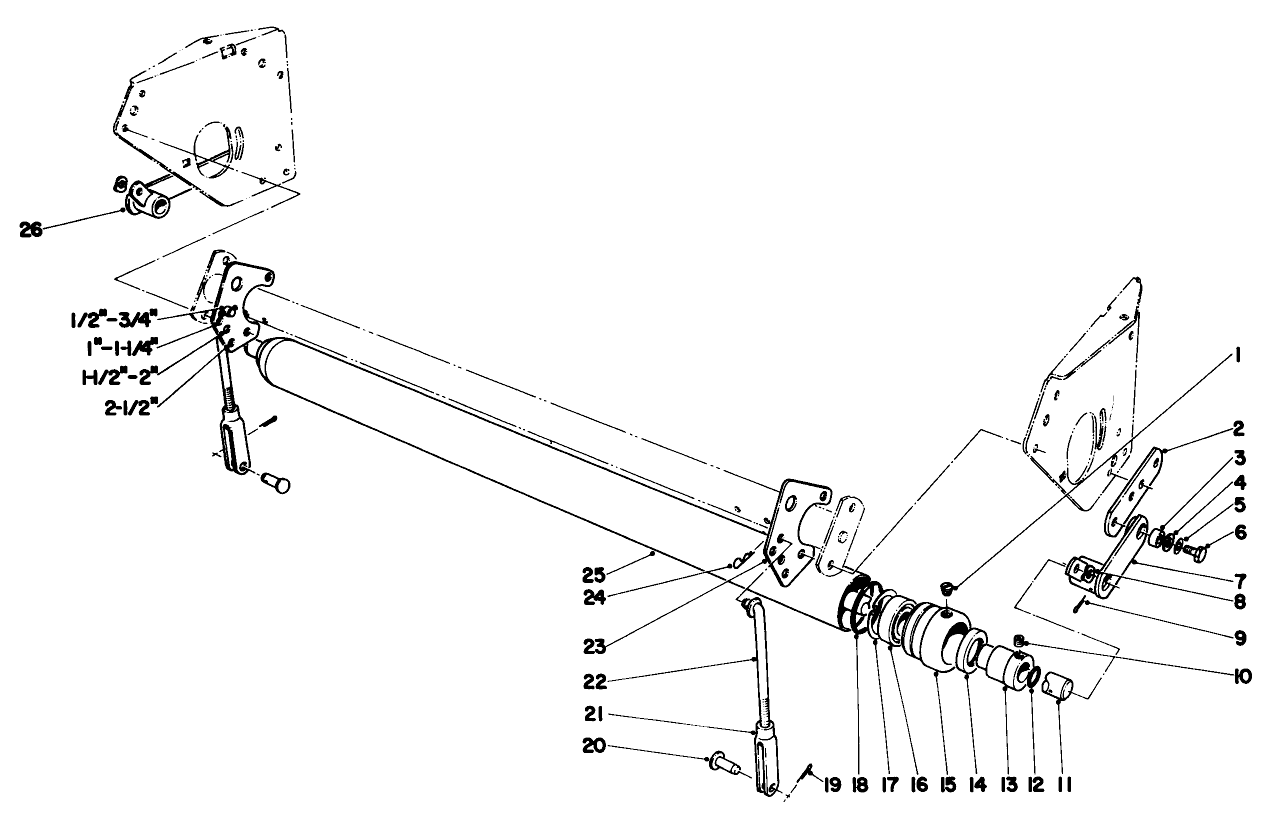 Anti-Scalp Roller Kit (optional) Part No. 4-7379
