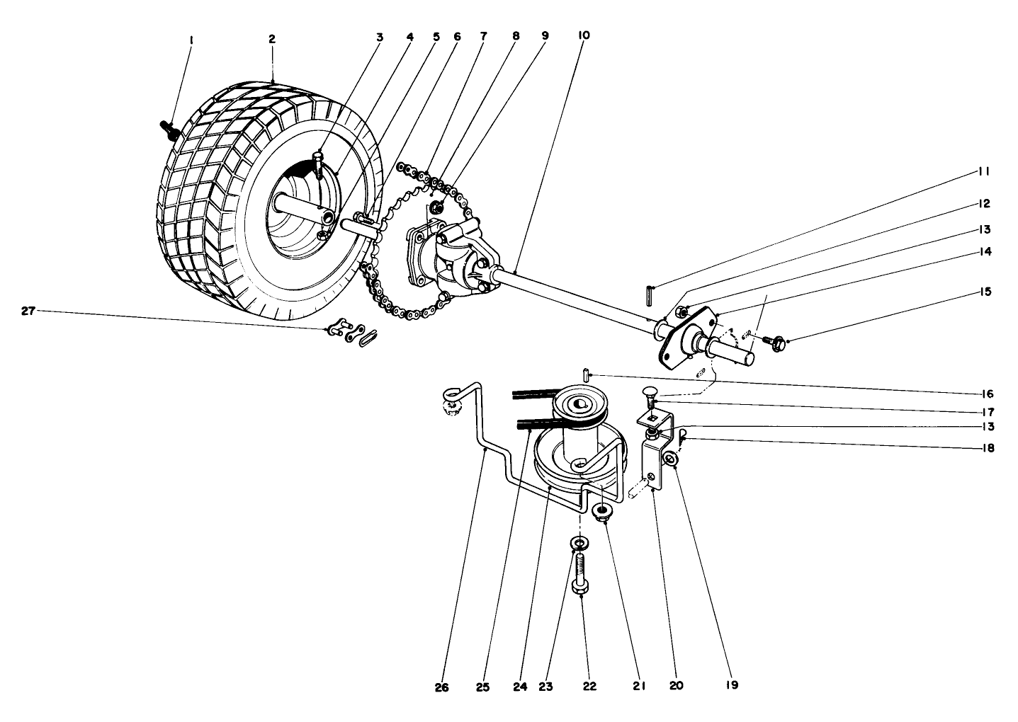 Rear Axle Assembly