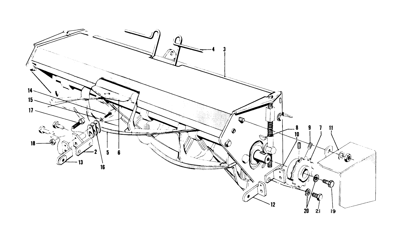 Rear Mower Assembly