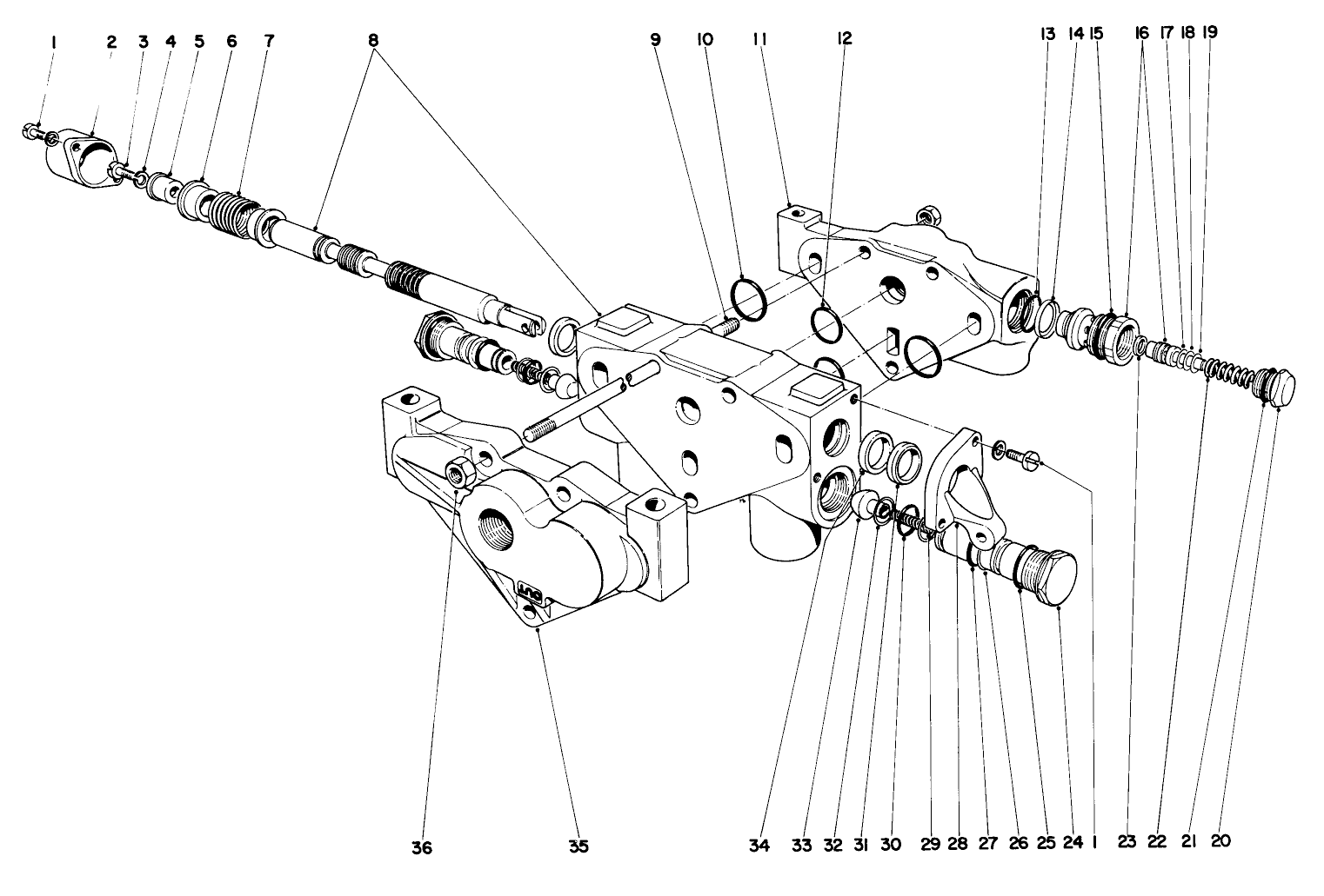 Hydraulic Valve Assembly-Parkmaster 9