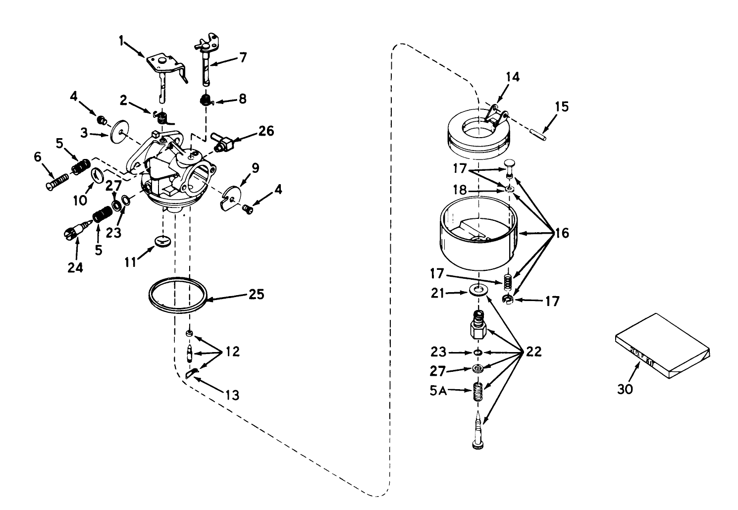 Carburetor Assembly No. 631716