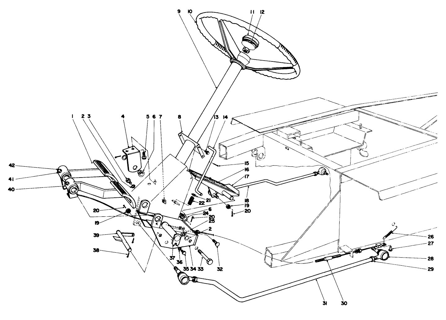 Brake And Steering Gear Assembly