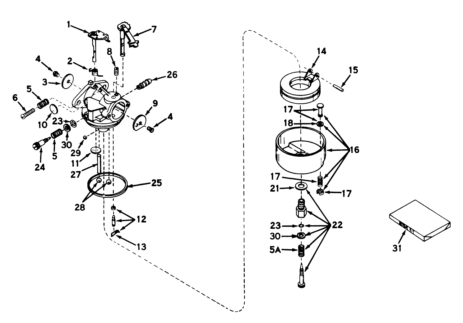 (5 H.p. Snowthrower Model No. 31624)