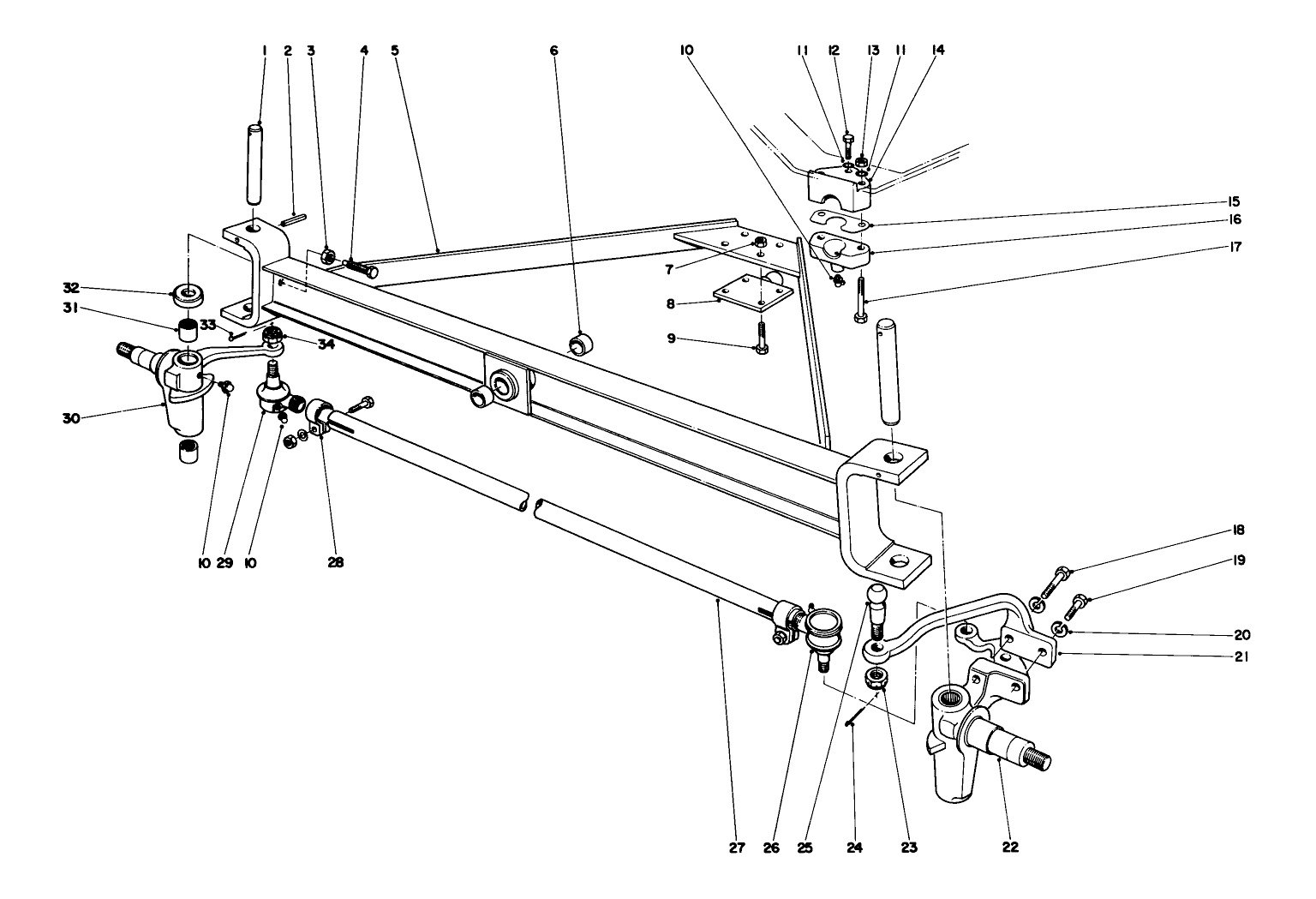 Front Axle Assembly
